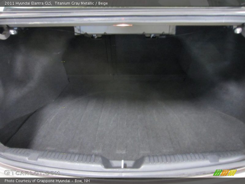 Titanium Gray Metallic / Beige 2011 Hyundai Elantra GLS