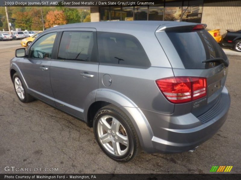 Silver Steel Metallic / Dark Slate Gray/Light Graystone 2009 Dodge Journey SXT AWD