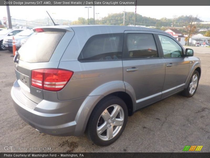 Silver Steel Metallic / Dark Slate Gray/Light Graystone 2009 Dodge Journey SXT AWD