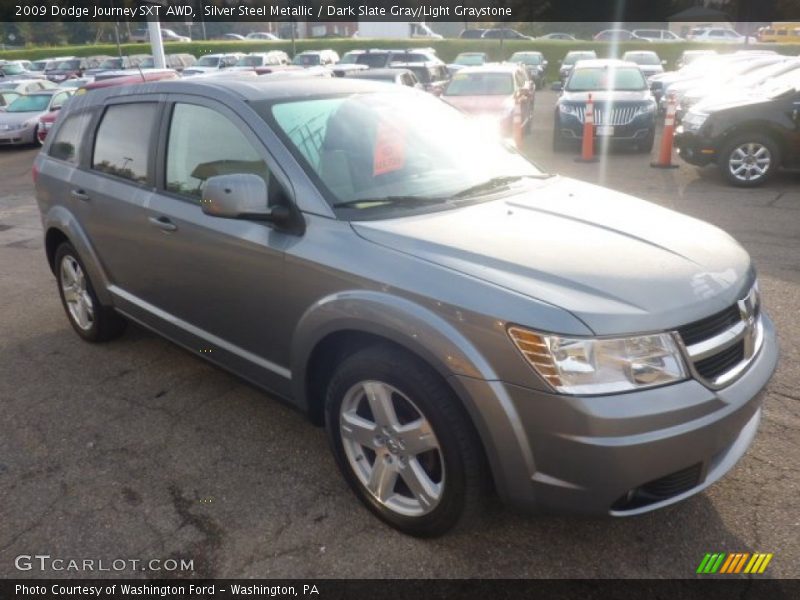 Silver Steel Metallic / Dark Slate Gray/Light Graystone 2009 Dodge Journey SXT AWD