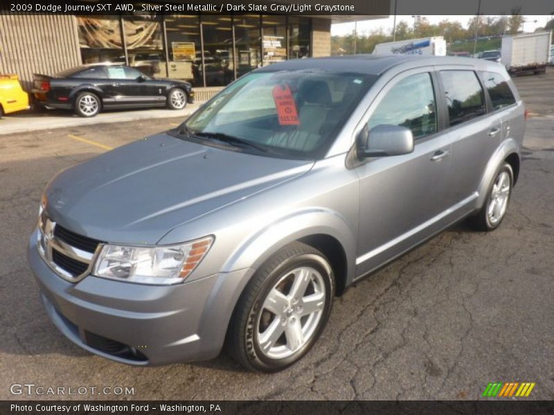 Silver Steel Metallic / Dark Slate Gray/Light Graystone 2009 Dodge Journey SXT AWD