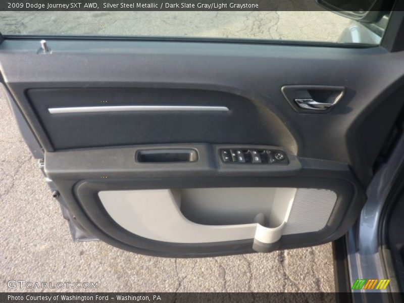 Silver Steel Metallic / Dark Slate Gray/Light Graystone 2009 Dodge Journey SXT AWD