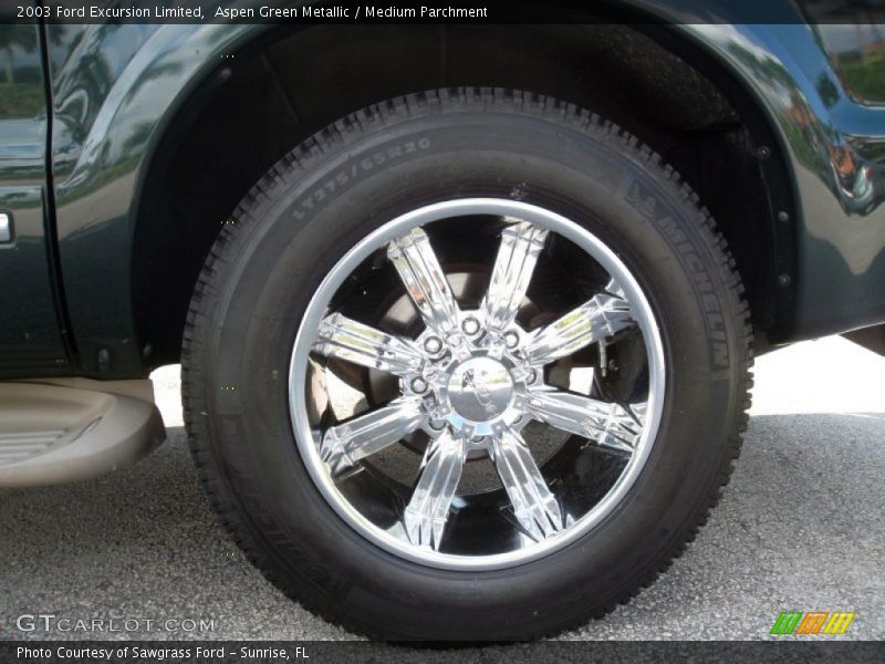 Custom Wheels of 2003 Excursion Limited