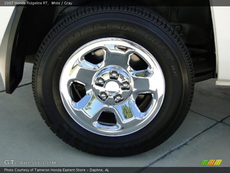White / Gray 2007 Honda Ridgeline RT