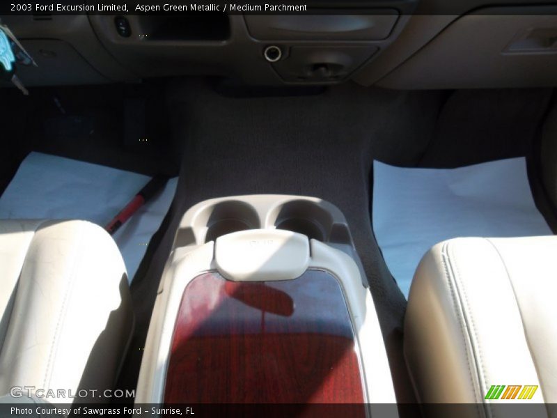 Aspen Green Metallic / Medium Parchment 2003 Ford Excursion Limited