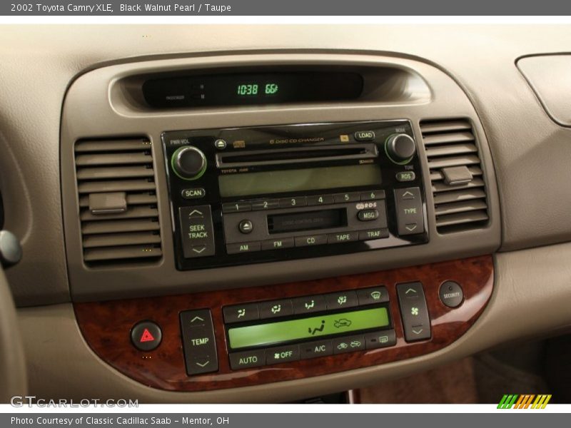 Black Walnut Pearl / Taupe 2002 Toyota Camry XLE