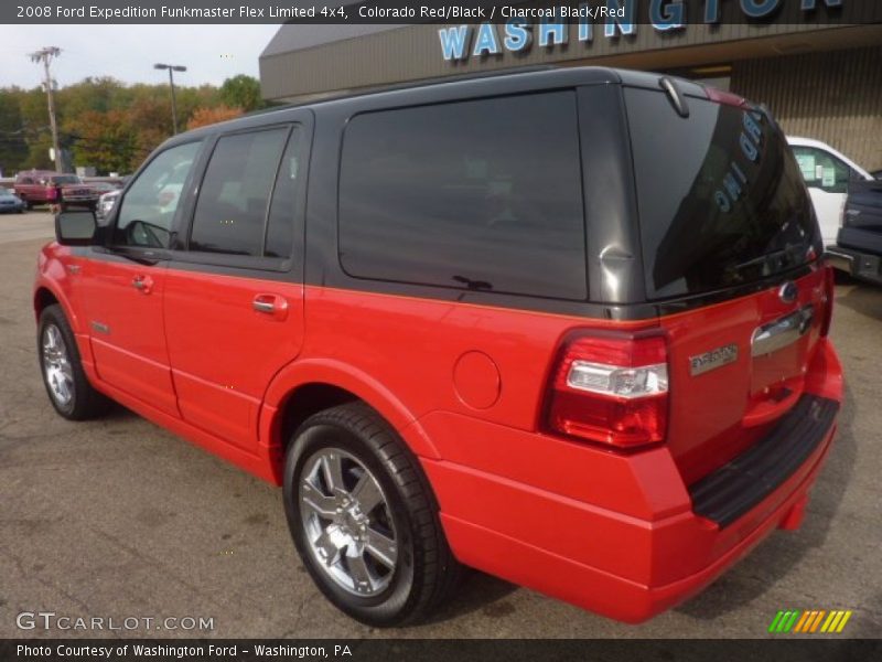 Colorado Red/Black / Charcoal Black/Red 2008 Ford Expedition Funkmaster Flex Limited 4x4