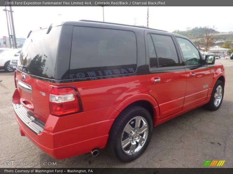 Colorado Red/Black / Charcoal Black/Red 2008 Ford Expedition Funkmaster Flex Limited 4x4