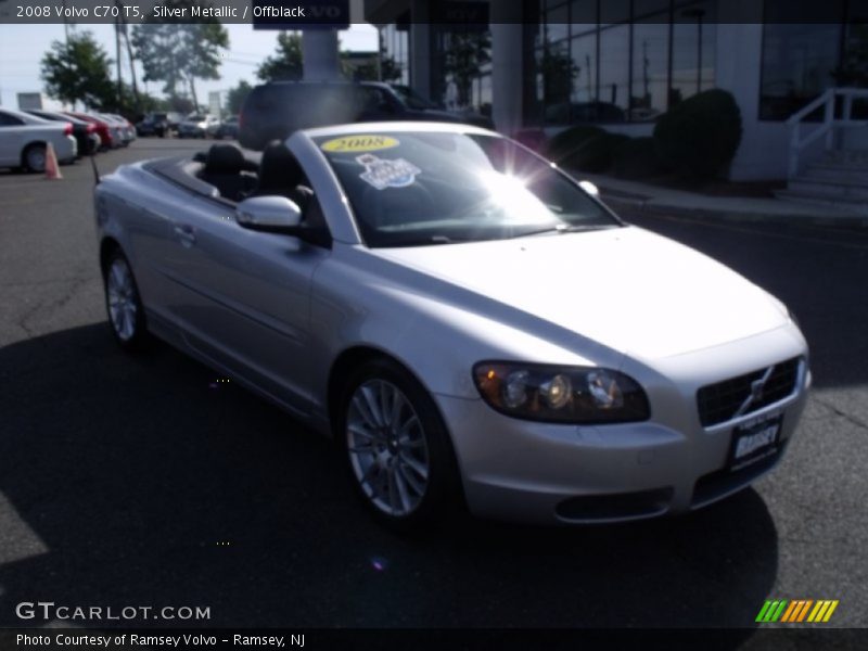 Silver Metallic / Offblack 2008 Volvo C70 T5