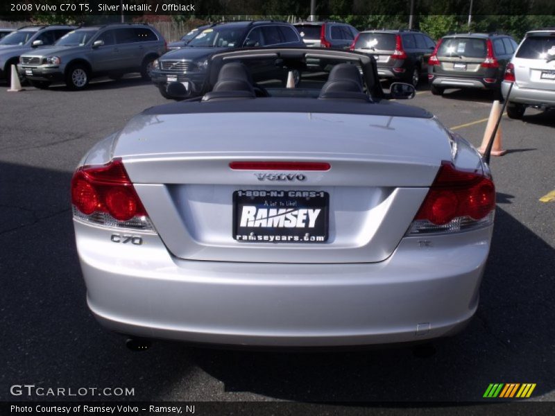 Silver Metallic / Offblack 2008 Volvo C70 T5