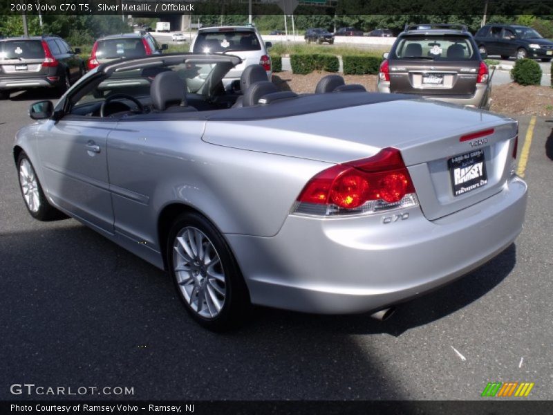 Silver Metallic / Offblack 2008 Volvo C70 T5