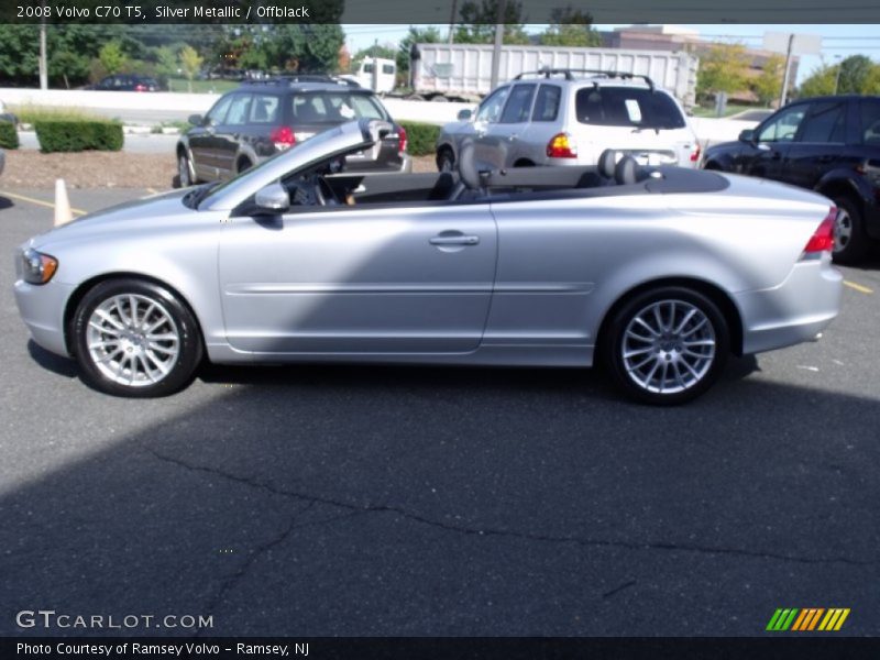 Silver Metallic / Offblack 2008 Volvo C70 T5