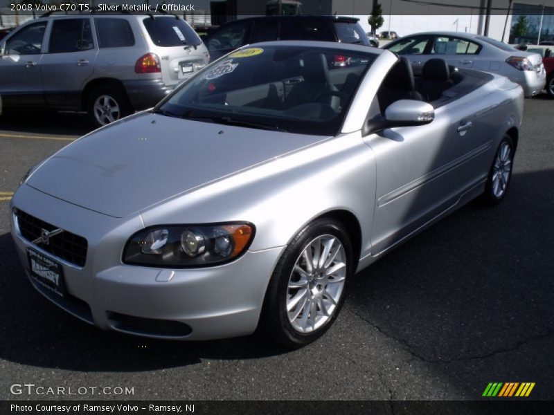 Silver Metallic / Offblack 2008 Volvo C70 T5