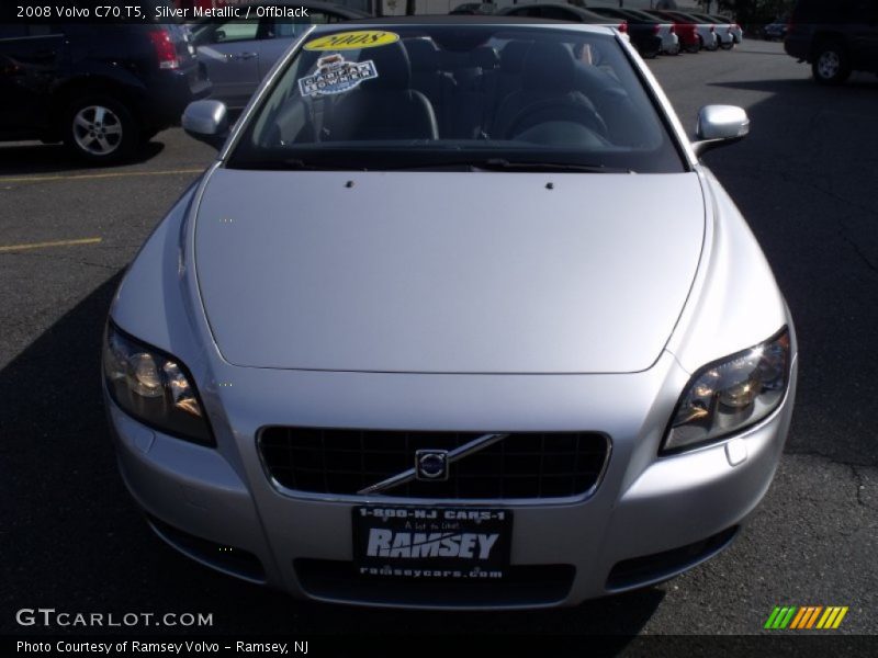 Silver Metallic / Offblack 2008 Volvo C70 T5