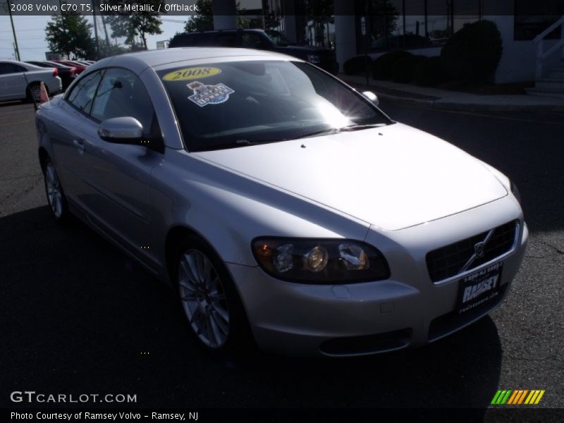 Silver Metallic / Offblack 2008 Volvo C70 T5