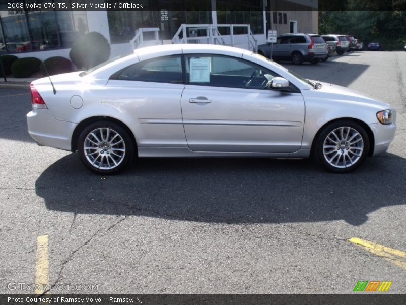 Silver Metallic / Offblack 2008 Volvo C70 T5