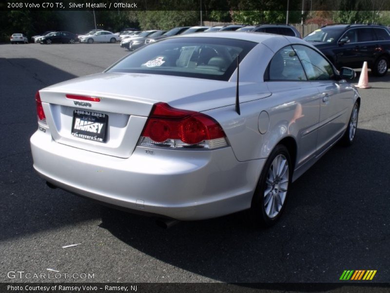 Silver Metallic / Offblack 2008 Volvo C70 T5