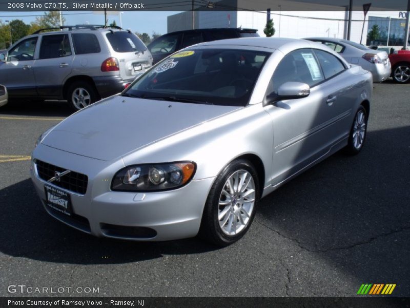 Silver Metallic / Offblack 2008 Volvo C70 T5