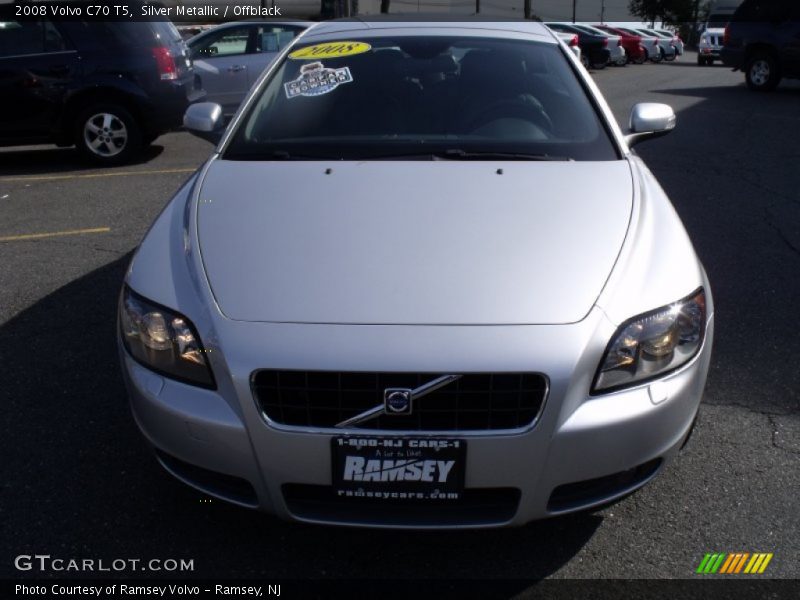 Silver Metallic / Offblack 2008 Volvo C70 T5