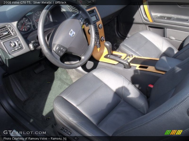 Silver Metallic / Offblack 2008 Volvo C70 T5