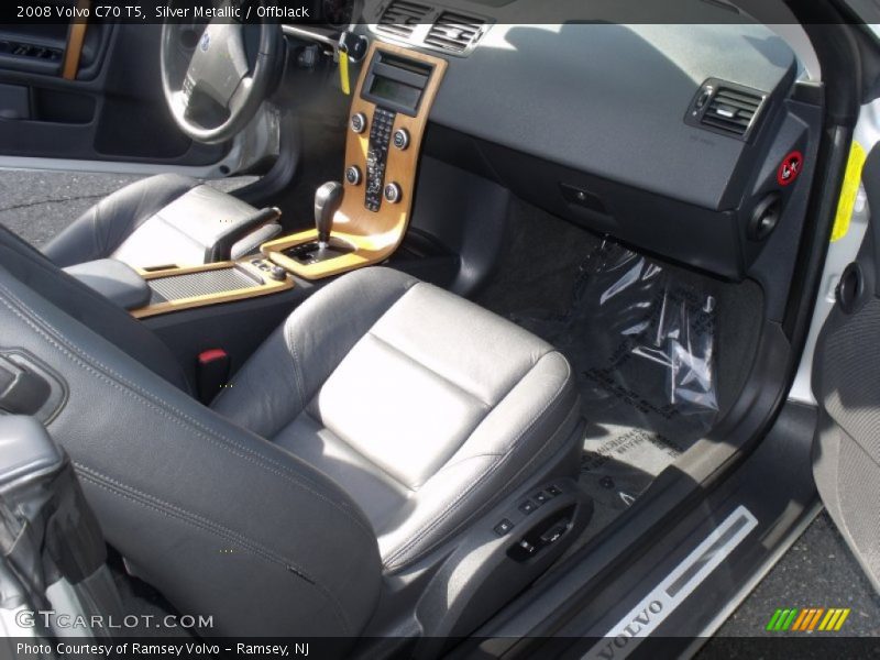 Silver Metallic / Offblack 2008 Volvo C70 T5