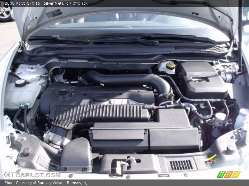 Silver Metallic / Offblack 2008 Volvo C70 T5