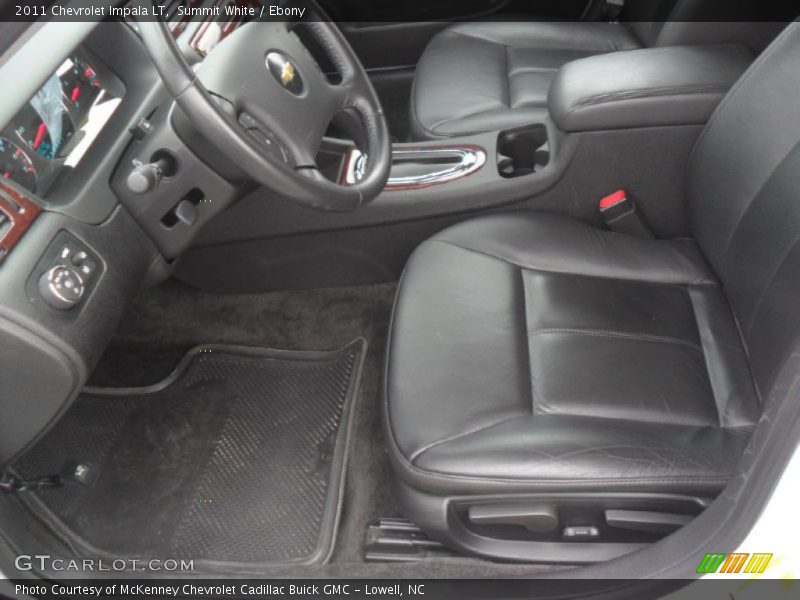 Summit White / Ebony 2011 Chevrolet Impala LT