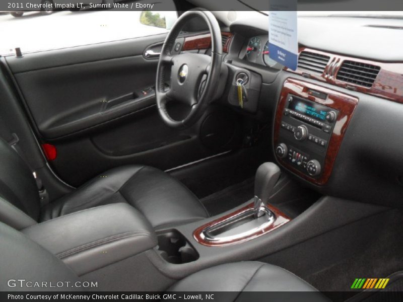Summit White / Ebony 2011 Chevrolet Impala LT
