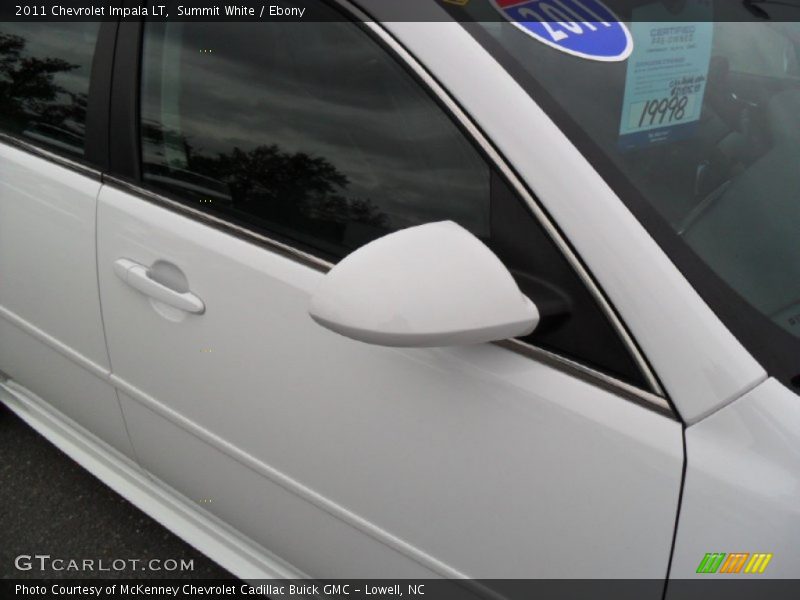 Summit White / Ebony 2011 Chevrolet Impala LT