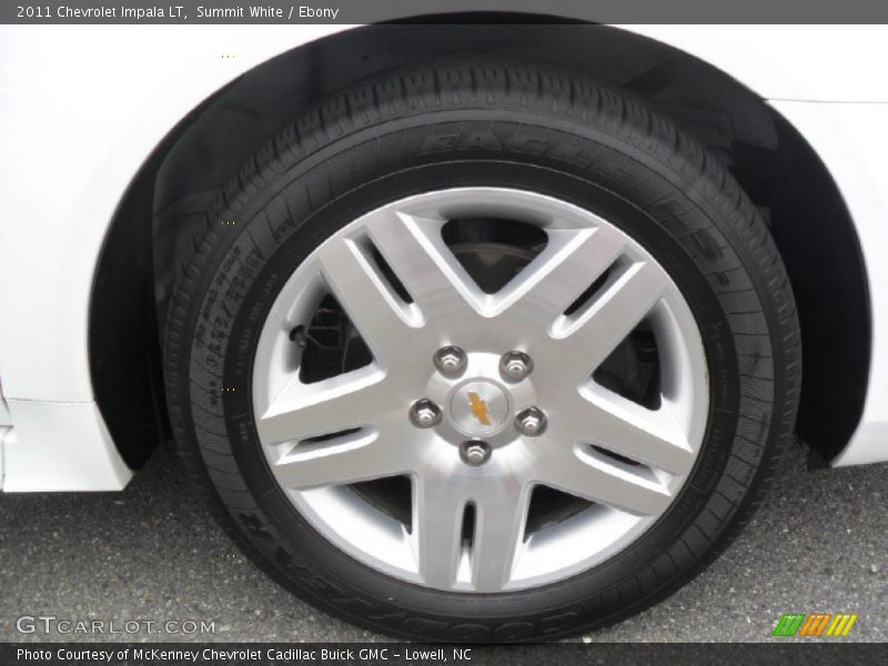 Summit White / Ebony 2011 Chevrolet Impala LT