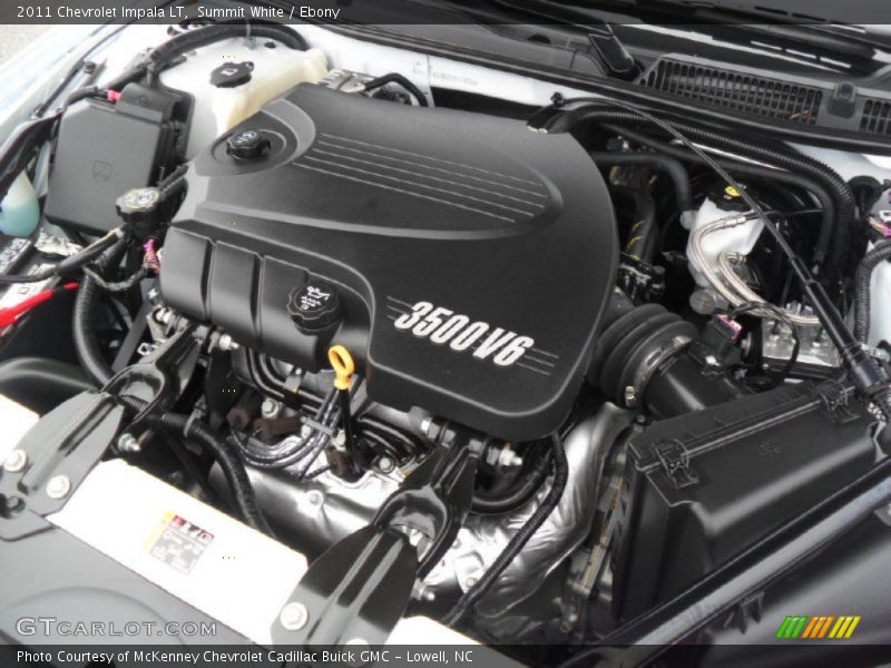 Summit White / Ebony 2011 Chevrolet Impala LT