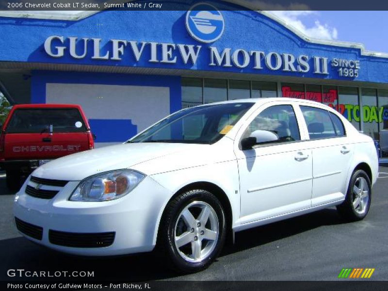 Summit White / Gray 2006 Chevrolet Cobalt LT Sedan
