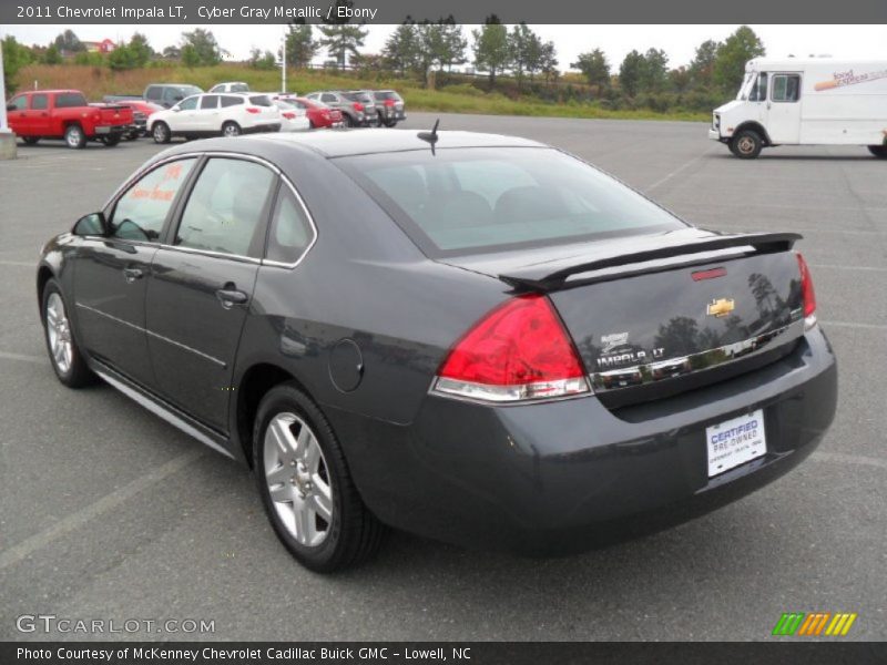 Cyber Gray Metallic / Ebony 2011 Chevrolet Impala LT
