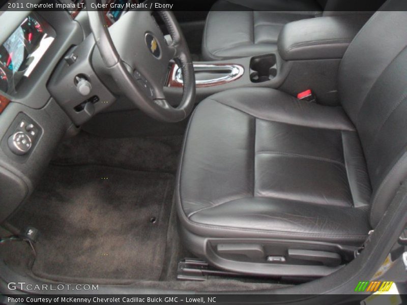 Cyber Gray Metallic / Ebony 2011 Chevrolet Impala LT