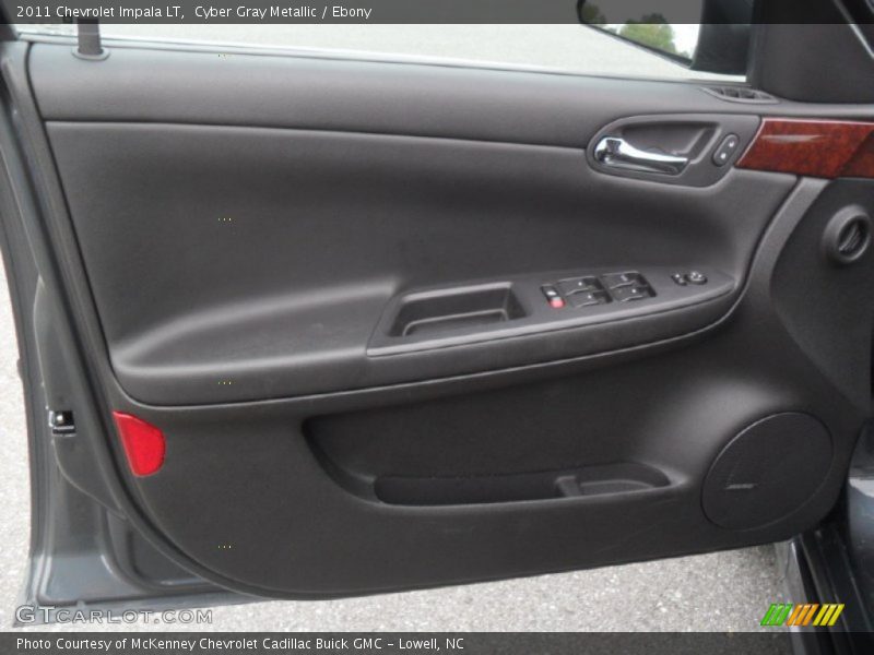 Cyber Gray Metallic / Ebony 2011 Chevrolet Impala LT
