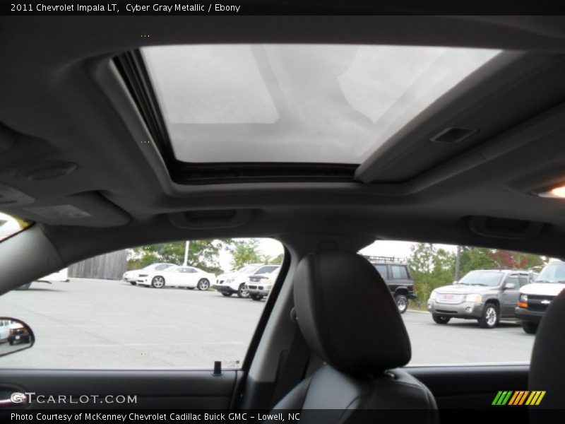 Cyber Gray Metallic / Ebony 2011 Chevrolet Impala LT