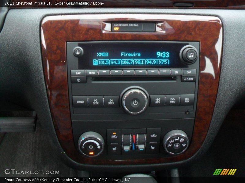 Cyber Gray Metallic / Ebony 2011 Chevrolet Impala LT
