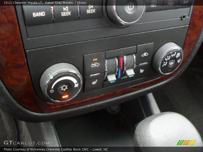 Cyber Gray Metallic / Ebony 2011 Chevrolet Impala LT
