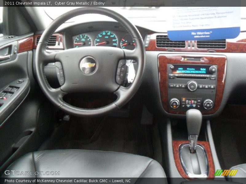 Cyber Gray Metallic / Ebony 2011 Chevrolet Impala LT