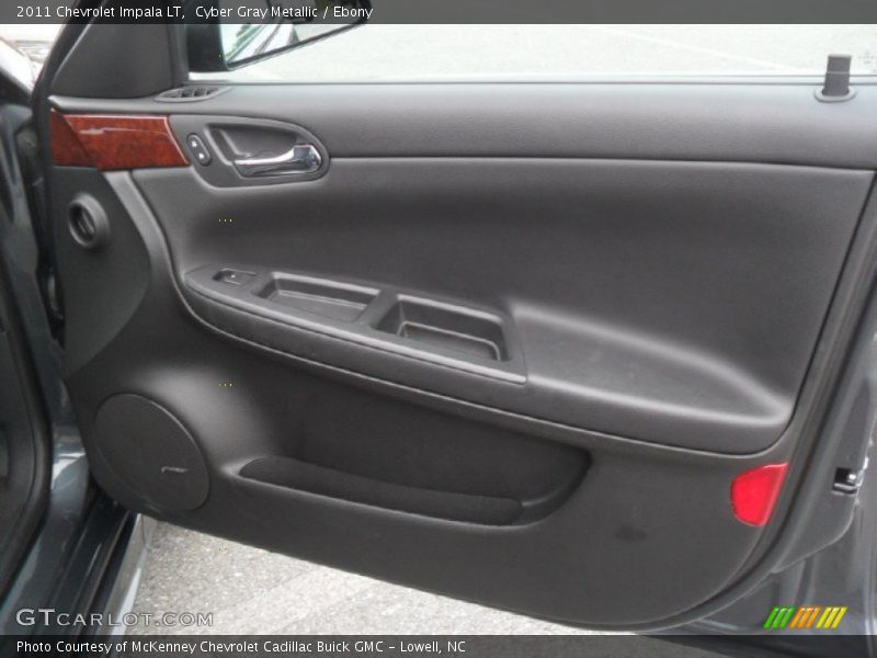 Cyber Gray Metallic / Ebony 2011 Chevrolet Impala LT