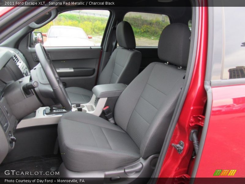Sangria Red Metallic / Charcoal Black 2011 Ford Escape XLT