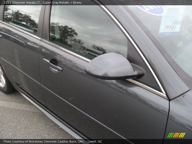Cyber Gray Metallic / Ebony 2011 Chevrolet Impala LT