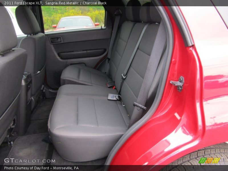 Sangria Red Metallic / Charcoal Black 2011 Ford Escape XLT