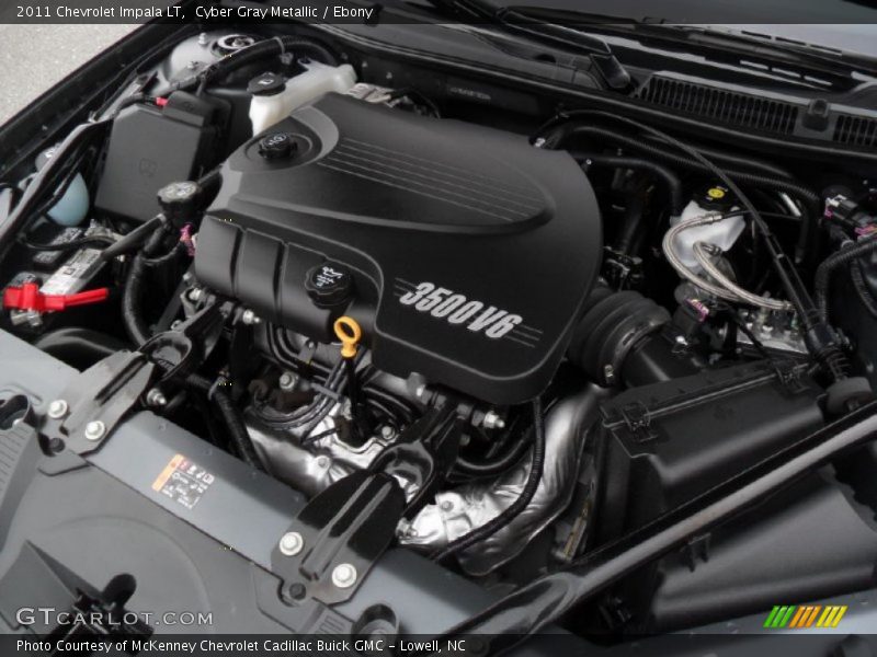 Cyber Gray Metallic / Ebony 2011 Chevrolet Impala LT