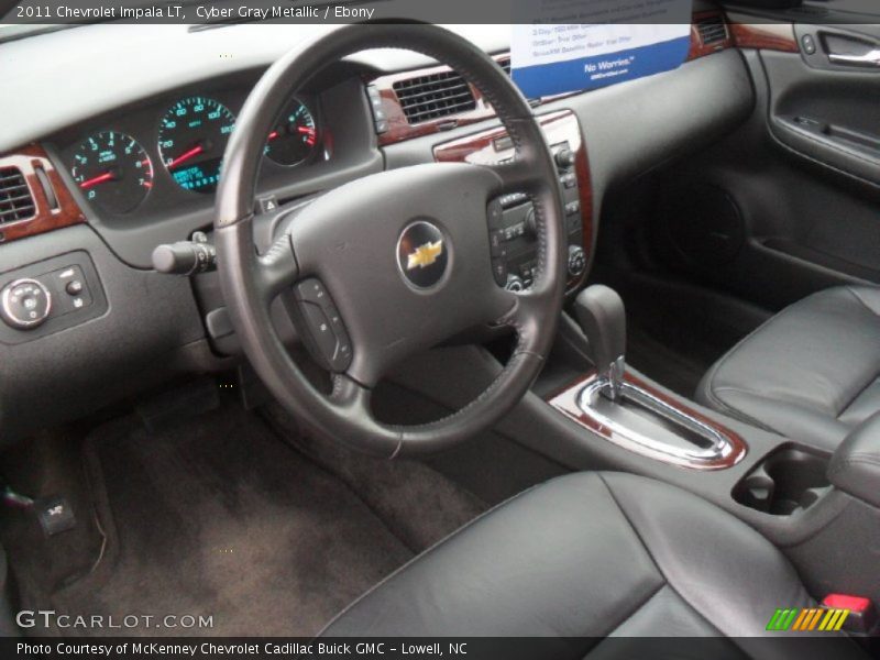 Cyber Gray Metallic / Ebony 2011 Chevrolet Impala LT