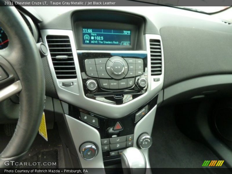 Taupe Gray Metallic / Jet Black Leather 2011 Chevrolet Cruze LT