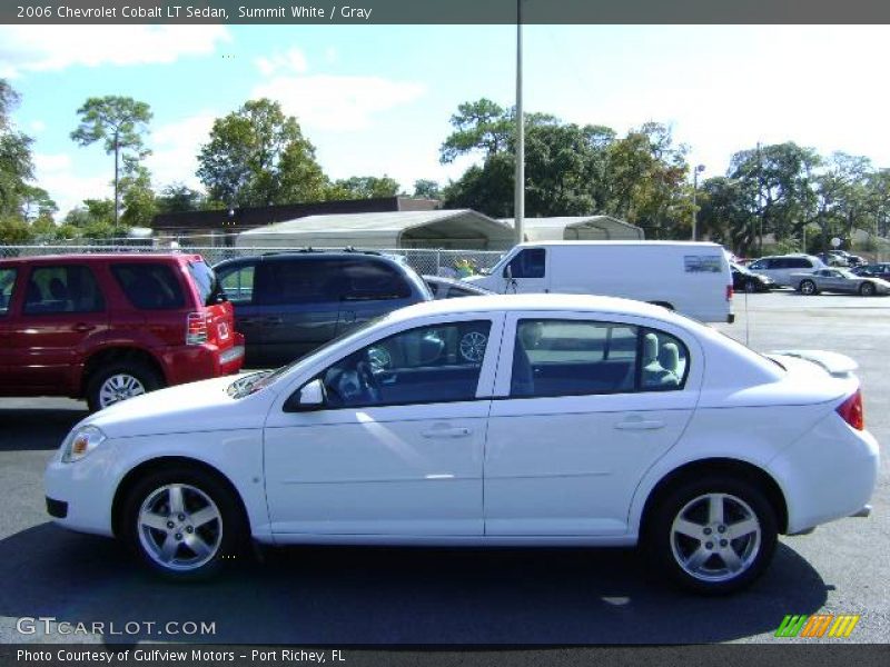 Summit White / Gray 2006 Chevrolet Cobalt LT Sedan