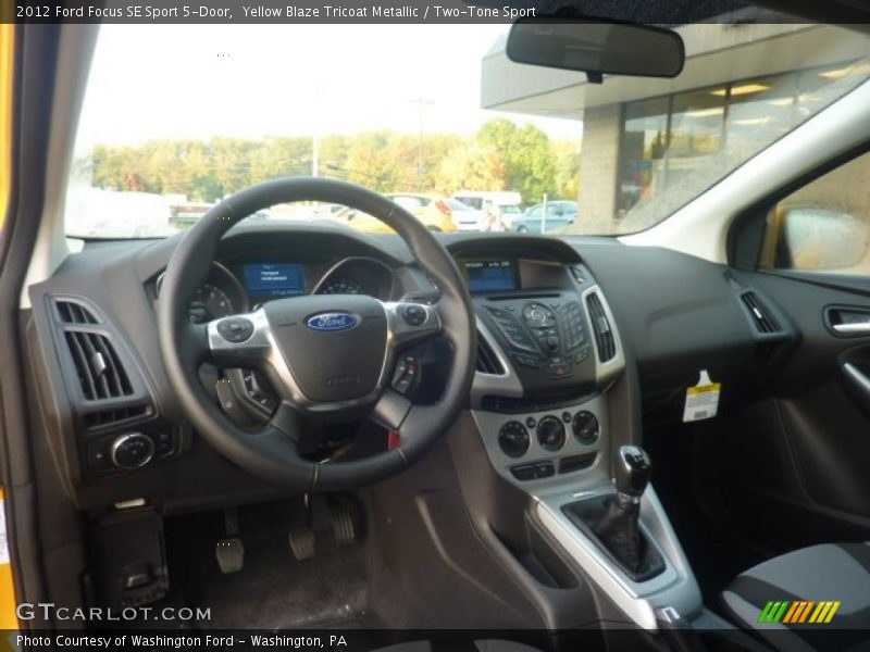 Dashboard of 2012 Focus SE Sport 5-Door