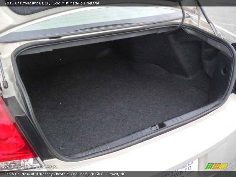 Gold Mist Metallic / Neutral 2011 Chevrolet Impala LT