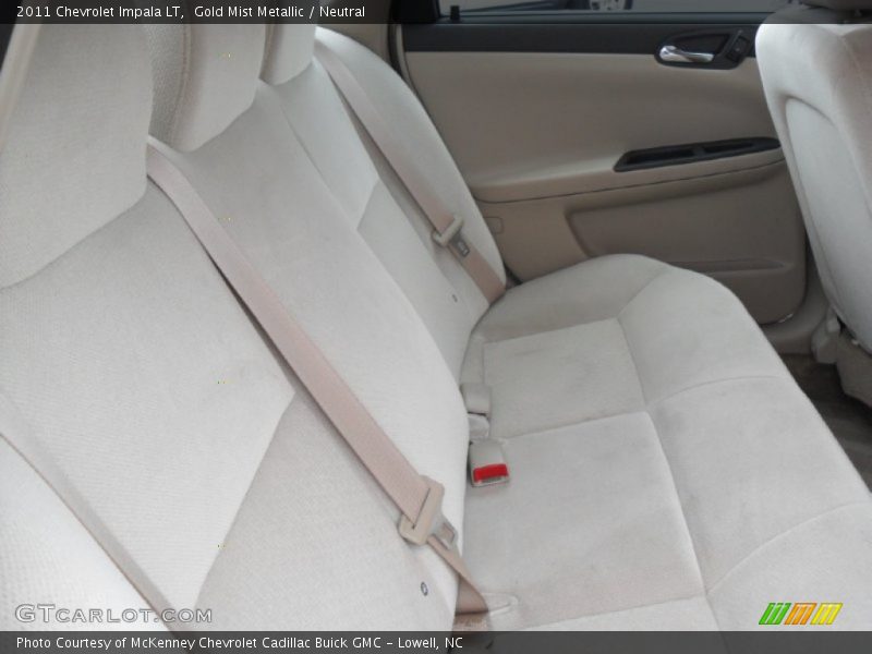 Gold Mist Metallic / Neutral 2011 Chevrolet Impala LT